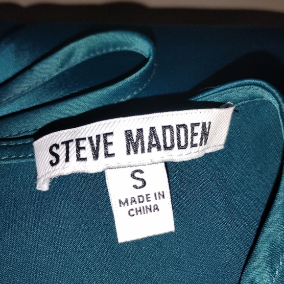 STEVE MADDEN TEAL MAXI DRESS - Picture 6 of 9
